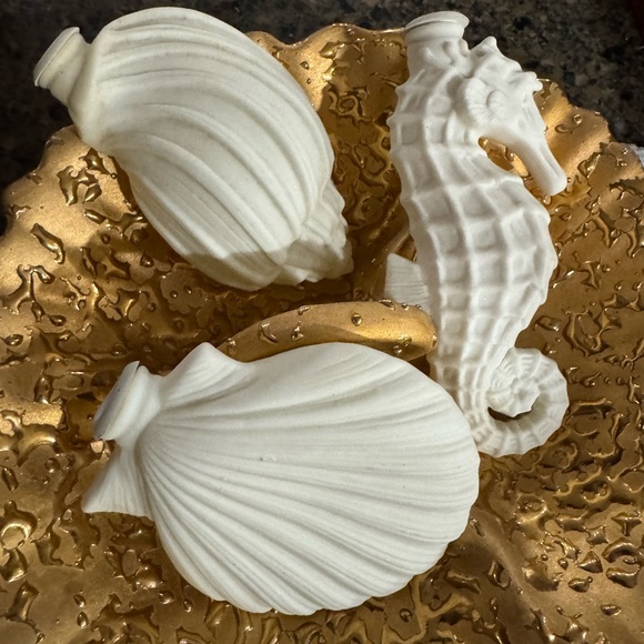 Vintage beach, seashells and seahorse nautical, string light set - Picture 3 of 8